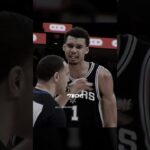 Don’t make Wemby ANGRY 😳🔥 #shorts