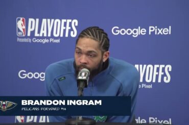 Brandon Ingram on tough loss | Pelicans-Thunder Game 1 Postgame | 2024 NBA Playoffs