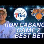 Philadelphia 76ers vs New York Knicks Game 2 Picks and Predictions | 2024 NBA Playoff Best Bets 4/22