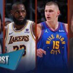 Lakers fall to Nuggets in Game 1: what must LeBron & AD do to win Game 2? | NBA | FIRST THINGS FIRST