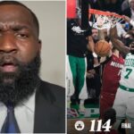 "Jayson Tatum is still the best player in the East" - Perk on Celtics take Game 1 over Heat tonight