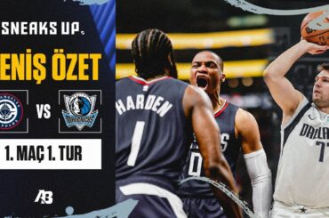 CLIPPERS vs MAVERICKS 1. Maç Geniş Özet | 2024 NBA PLAYOFFS