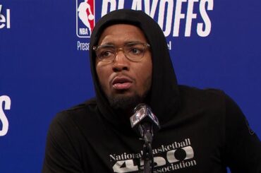Donovan Mitchell talks Game 2 Win vs Magic, Postgame Interview 🎤
