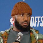 LeBron James Reacts to Lakers Going Down 0-2 vs. Nuggets | 2024 NBA Playoffs