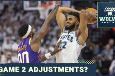 What adjustments will the Minnesota Timberwolves and Phoenix Suns make leading into Game 2?