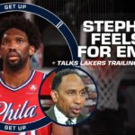 Stephen A. feels bad for Joel Embiid & believes Lakers are DONE in series vs. Nuggets 👀 | Get Up