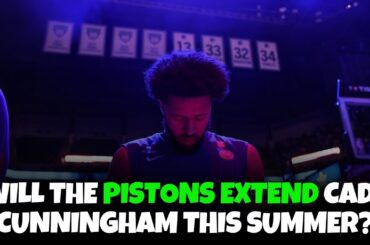 Will the Detroit Pistons give Cade Cunningham a rookie max contract extension this summer?