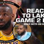 Mike gets on his LOS ANGELES LAKERS SOAP BOX after loss in Game 2 👀 | Numbers on the Board