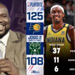 NBA GameTime | Shaq reacts to Pascal Siakam outduels Dame to help Pacers even the series vs Bucks