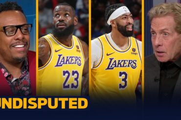 Lakers defeat Pelicans in Play-In: LeBron post 23-9-9 & AD records double-double | NBA | UNDISPUTED