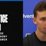 PRACTICE SOUND: COACH MOSE, COLE ANTHONY & FRANZ WAGER