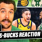 Pacers-Bucks Reaction: Indiana BOUNCES BACK, Siakam dominates Game 2 | Hoops Tonight