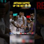 Ant thought ref was Dapping him up for blocking Beal😭😭