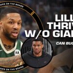 Dame was THRIVING without Giannis for the Bucks in Game 1 👀 | Numbers on the Board
