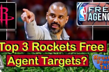 Rockets Top 3 Free Agent Targets? | Did Stone Deserve Extension? (w/ Frank from Rockets Chop Shop)