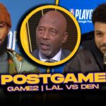 Lakers/Nuggets Postgame, Worthy, Bron, AD, D-Lo, Reaves, Murray, Coaches Reactions | GM2, 2024 WCR1