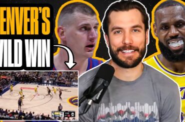 How Jokic & Nuggets pulled off INSANE comeback vs. LeBron & Lakers | Hoops Tonight