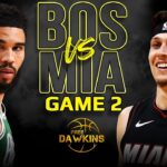 Boston Celtics vs Miami Heat  Game 2 Full Highlights | 2024 ECR1 | FreeDawkins