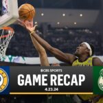 Pascal Siakam POWERS Pacers over Bucks to EVEN Series | Game Recap | CBS Sports