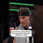 Jimmy Butler challenged Tyler Herro To Step up in Game 2 & he delivered! 👀😤| #Shorts
