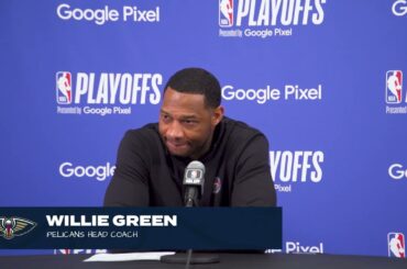 Willie Green recaps loss | Pelicans-Thunder Game 2 Postgame | 2024 NBA Playoffs