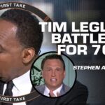 🤣 Stephen A. emotional after Tim Legler's MOTIVATIONAL speech for Knicks-76ers | First Take