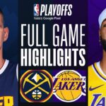 #2 NUGGETS at #7 LAKERS | FULL GAME 3 HIGHLIGHTS | April 25, 2024