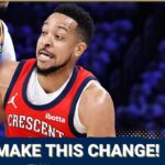 There needs to be a big change to CJ McCollum's role, and other New Orleans Pelicans adjustments