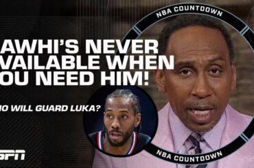 Kawhi Leonard OUT has a DRASTIC EFFECT on the Clippers! - Stephen A. Smith | NBA Countdown