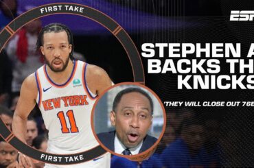 Stephen A. BELIEVES in the Knicks to CLOSE OUT the 76ers in the series! 👀 | First Take