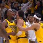 Tyrese Haliburton hits INSANE and-1 GAME WINNER vs Bucks in Game 3 😱😱