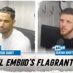 Josh Hart and Isaiah Hartenstein on Joel Embiid's Flagrant 1 foul in Knicks' Game 3 loss | SNY