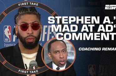 'I DON'T LIKE WHAT HE DID TO DARVIN HAM' 🗣️ - Stephen A.'s UPSET with AD's comments! | First Take