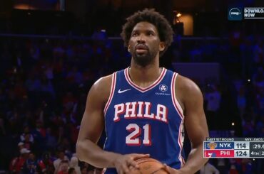 Last minutes New York Knicks vs Philadelphia 76ers  | APR 25 | NBA 2024 | GAME 3
