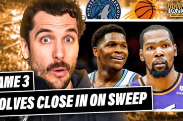 Timberwolves-Suns Reaction: Ant Edwards "special," Wolves CRUISE vs Durant & Phoenix | Hoops Tonight