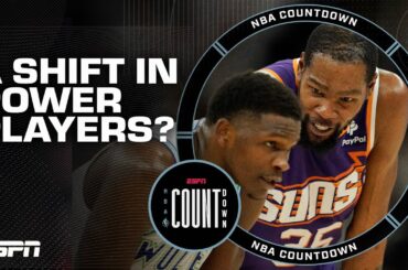 Are we watching the shift in NBA Power Players like LeBron, KD & Steph? | NBA Countdown