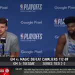 Magic in 6!!! - Franz Wagner talks after Orlando Magic take down Cavaliers 112-89 to even series 2-2