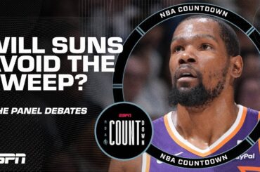 Perk says Kevin Durant needs to STEP UP or the Suns will get swept | NBA Countdown