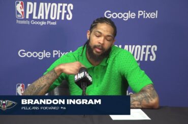 Brandon Ingram | Pelicans-Thunder Game 3 Postgame | 2024 NBA Playoffs