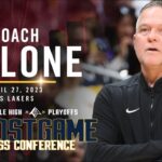 Coach Malone Full Postgame Four Press Conference vs. Lakers 🎙