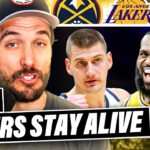 Nuggets-Lakers Reaction: LeBron James & LA survive, take down Jokic & Denver | Hoops Tonight