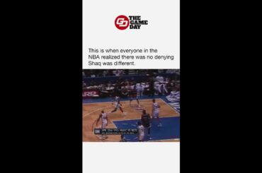 Shaq Destroys Backboard During Rookie Year Game Against the Nets