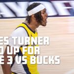 Mic'd Up: Myles Turner During Game 3 Overtime Win vs. Bucks