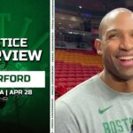 Al Horford SURPRISED He Passed Allen Iverson in Playoff Scoring | Celtics vs Heat
