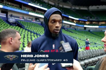 Herb Jones | Pelicans vs. Thunder Game 4 Shootaround | 2024 NBA Playoffs