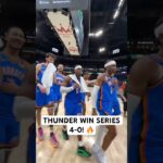 Thunder advance to Round 2 for the first time since 2015-16! 👏 | #Shorts