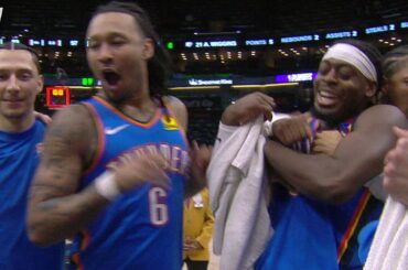 OKC Barks After Sweeping the Pelicans in the First Round