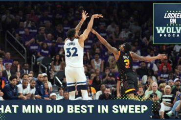 What stands out most from the Minnesota Timberwolves' dominant sweep of the Phoenix Suns