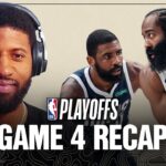 Paul George Recaps Game 4 vs Mavericks, His Tough 4th Quarter 3-Pointer, Kyrie’s Wild Layup & More
