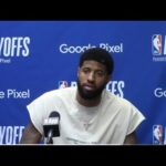Paul George Reacts To The Clippers 116-111 Game 4 Win Over Mavericks. HoopJab NBA
